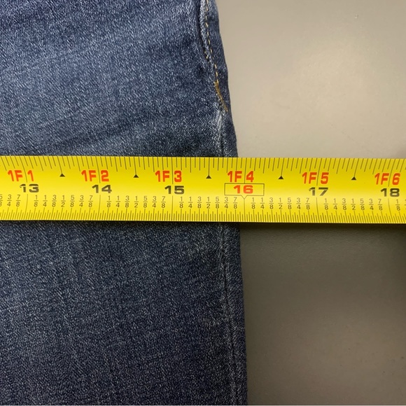 Calvin Klein Jeans Ankle Skinny Denim Women's Size 4 28x25 Blue Mid Rise - Picture 6 of 14